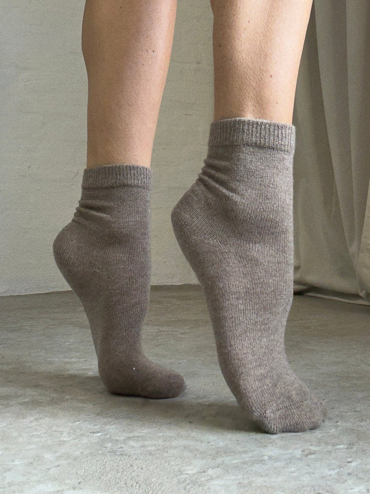 Andcopenhagen Basics - Sokker 100% Cashmere - Brun - Renee