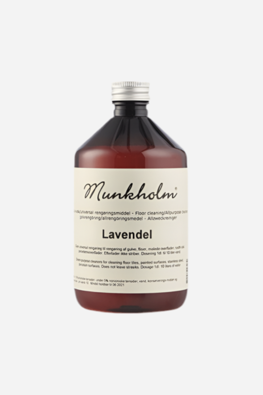 Rengøringsmiddel - Lavender - 500 ml. - Munkholm sss - Stilkompagniet.dk