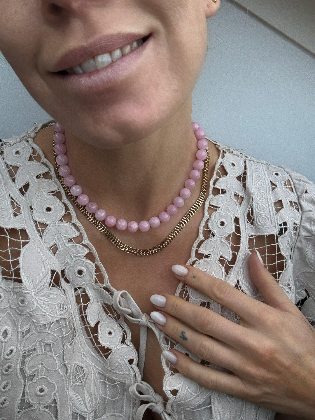 Andcopenhagen - Halskæde - Kunzit - Mindi