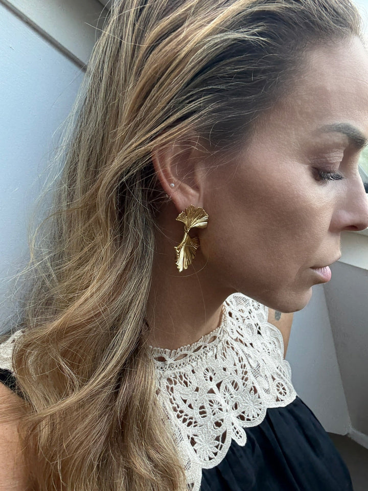 Andcopenhagen - Øreringe - 18 karat guldbelagt messing - Julia