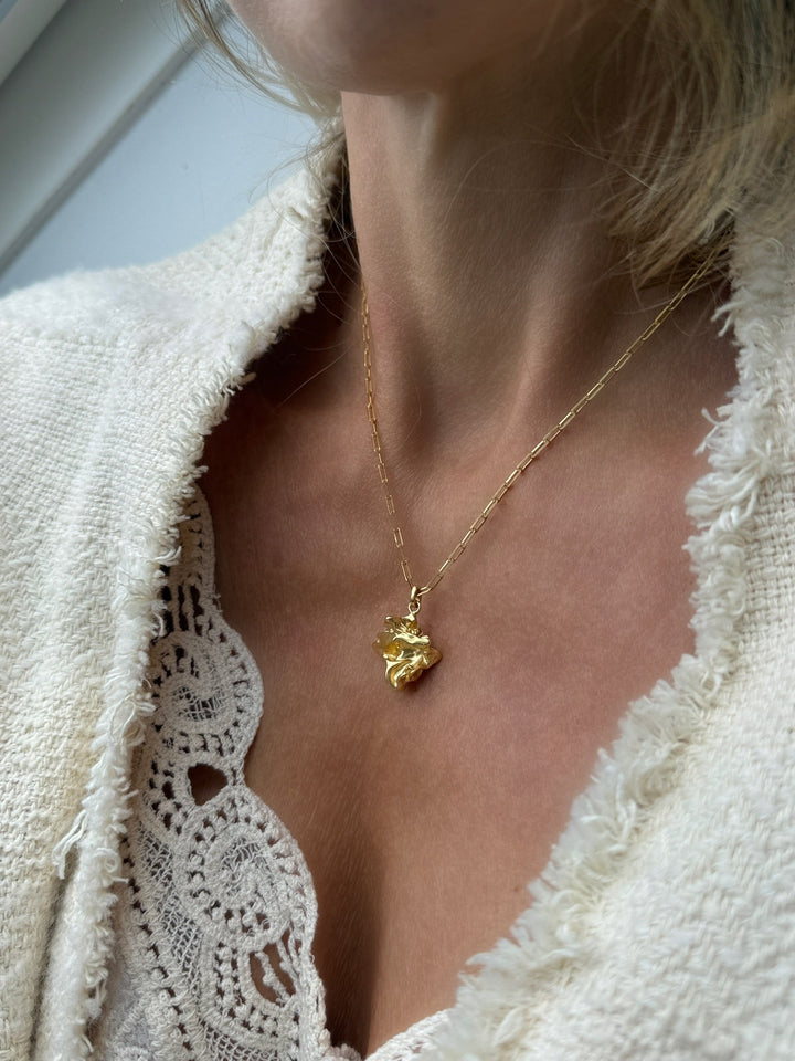 Andcopenhagen - Halskæde - 18 karat guldbelagt 925 sterlingsølv - Arlinda