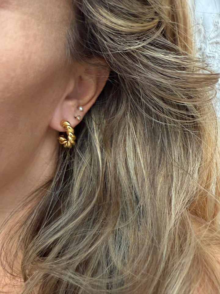 Andcopenhagen - Øreringe - 18 karat guldbelagt - Mila