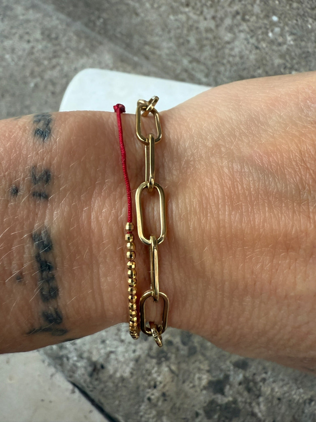 Andcopenhagen - Armbånd - 18 karat guldbelagt  - Chunky chain Sanni