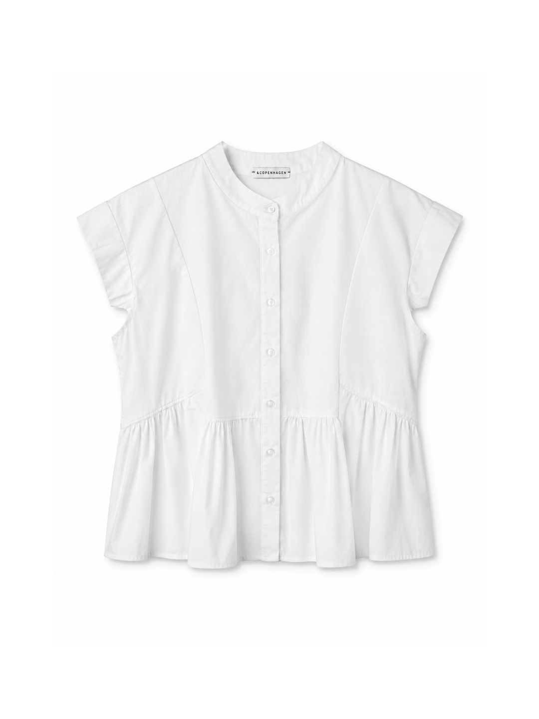 Andcopenhagen Studio - Top - Hvid - Feline