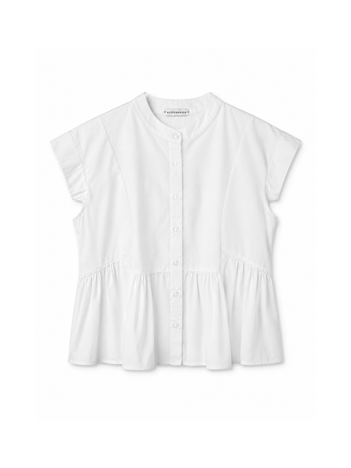 Andcopenhagen Studio - Top - Hvid - Feline