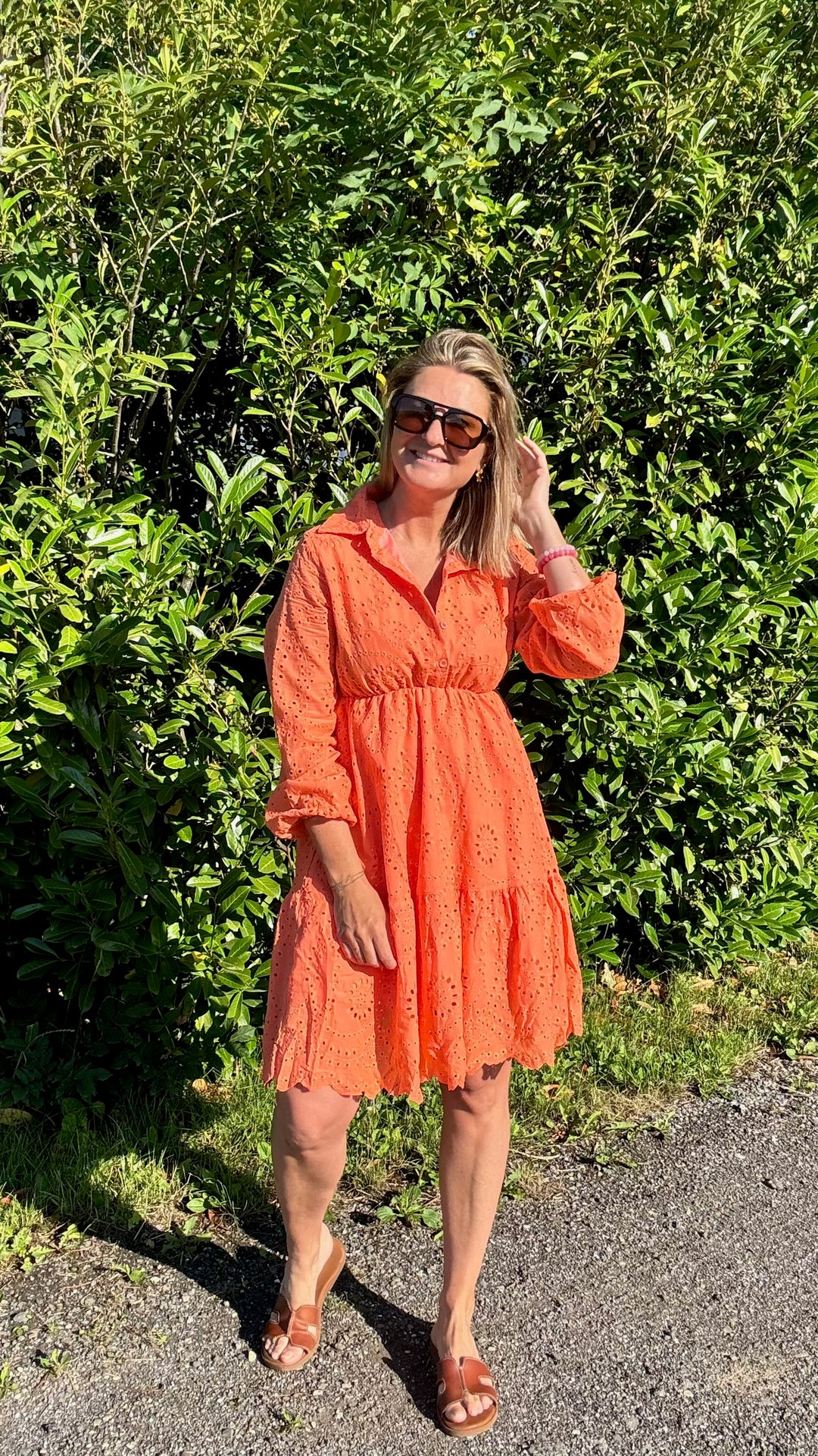 Andcopenhagen Studio - Blondekjole - Orange - Yuna