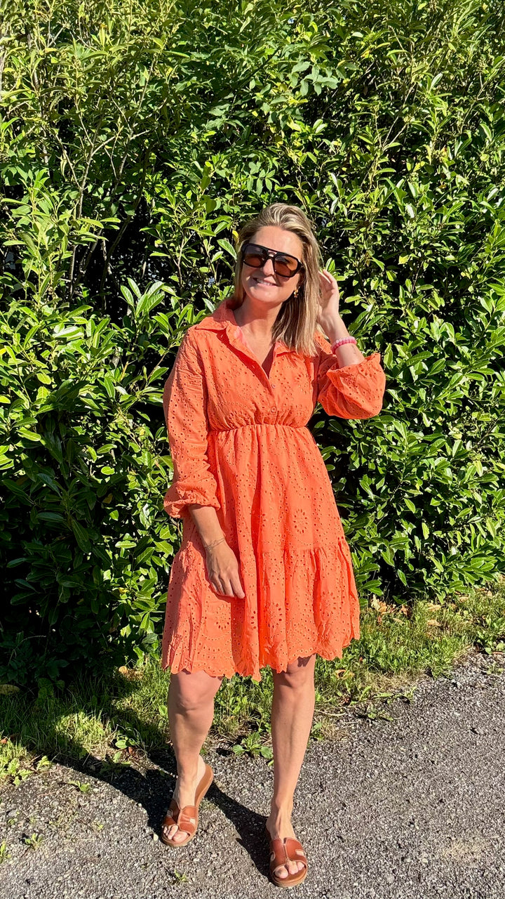 Andcopenhagen Studio - Blondekjole - Orange - Yuna