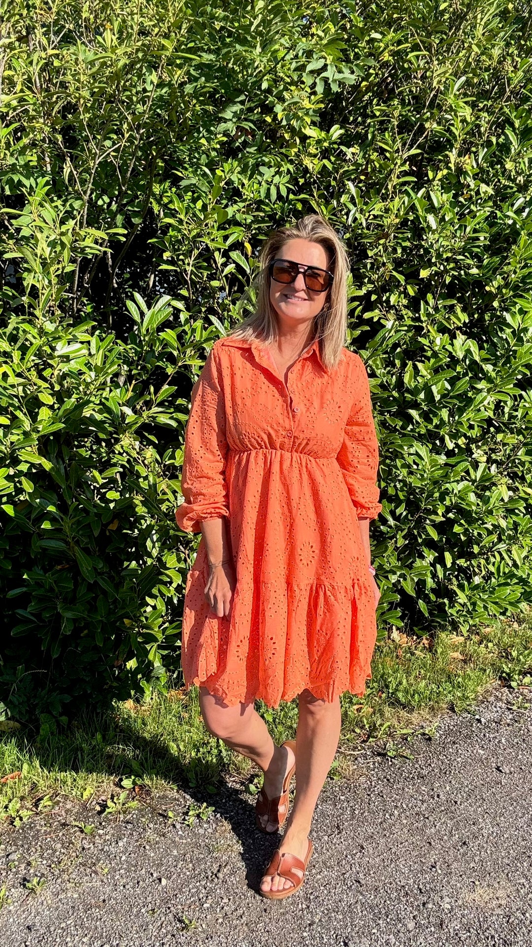 Andcopenhagen Studio - Blondekjole - Orange - Yuna