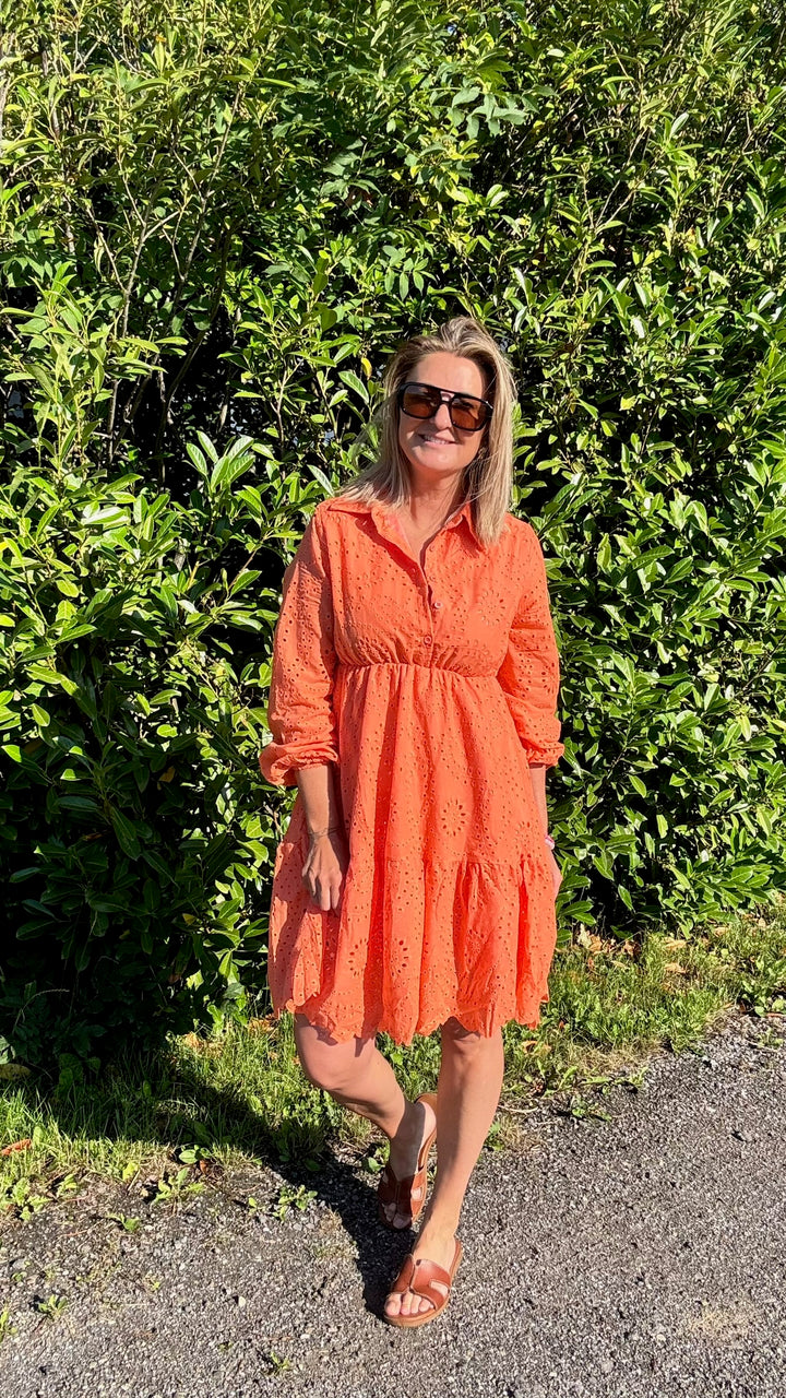Andcopenhagen Studio - Blondekjole - Orange - Yuna