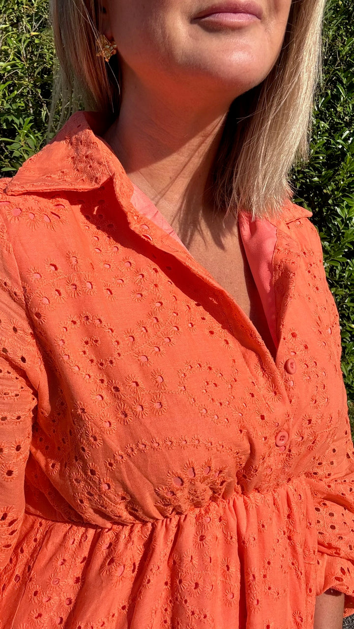 Andcopenhagen Studio - Blondekjole - Orange - Yuna