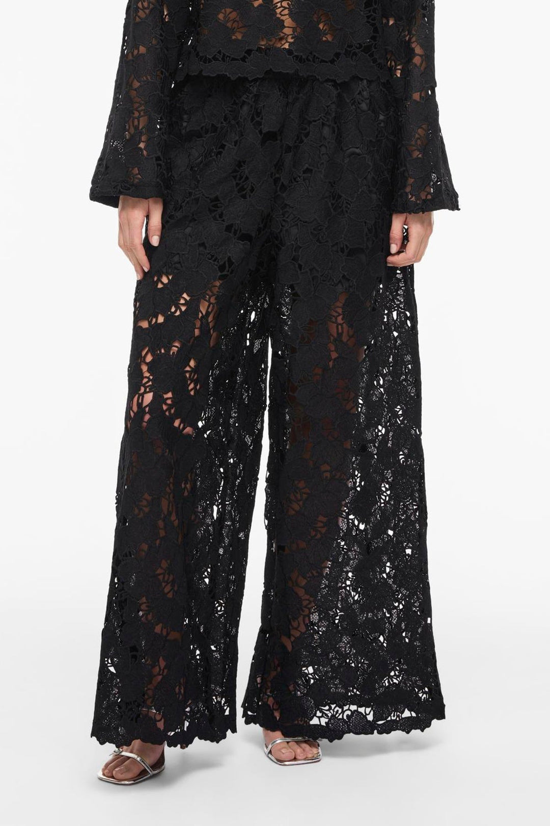 Vila - Bukser - Black - Vihylde HW