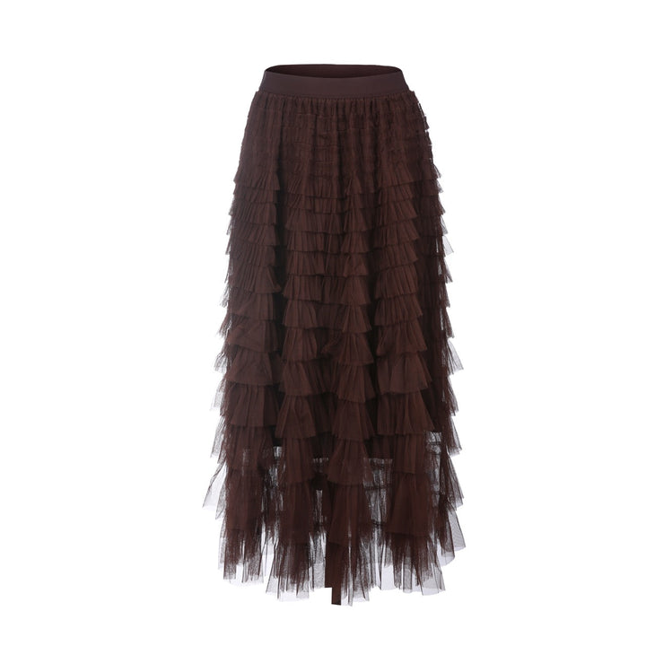 Sassy Copenhagen - Nederdel - Dark Brown - Tyl