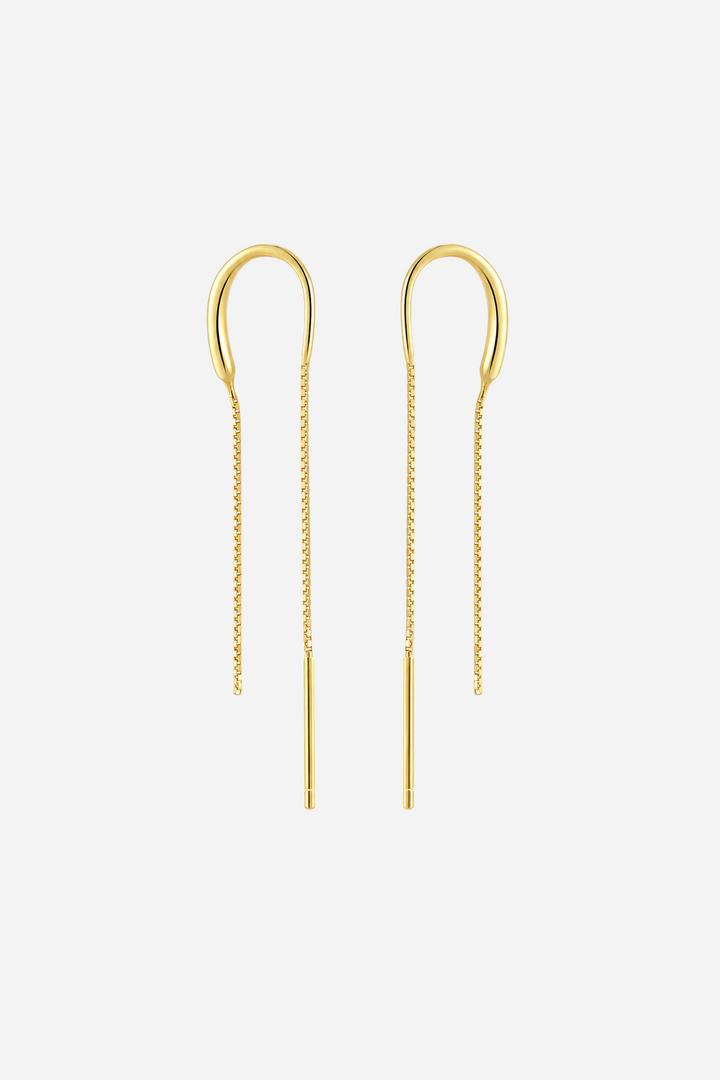 Andcopenhagen Jewelry Øreringe i 18 karat guldbelagt 925 sterlingsølv - Houston