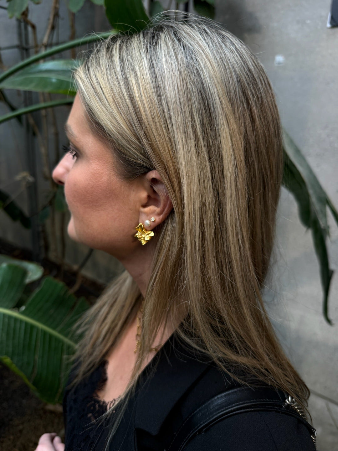 Andcopenhagen - Øreringe - 18 karat guldbelagt 925 sterlingsølv - Arlinda