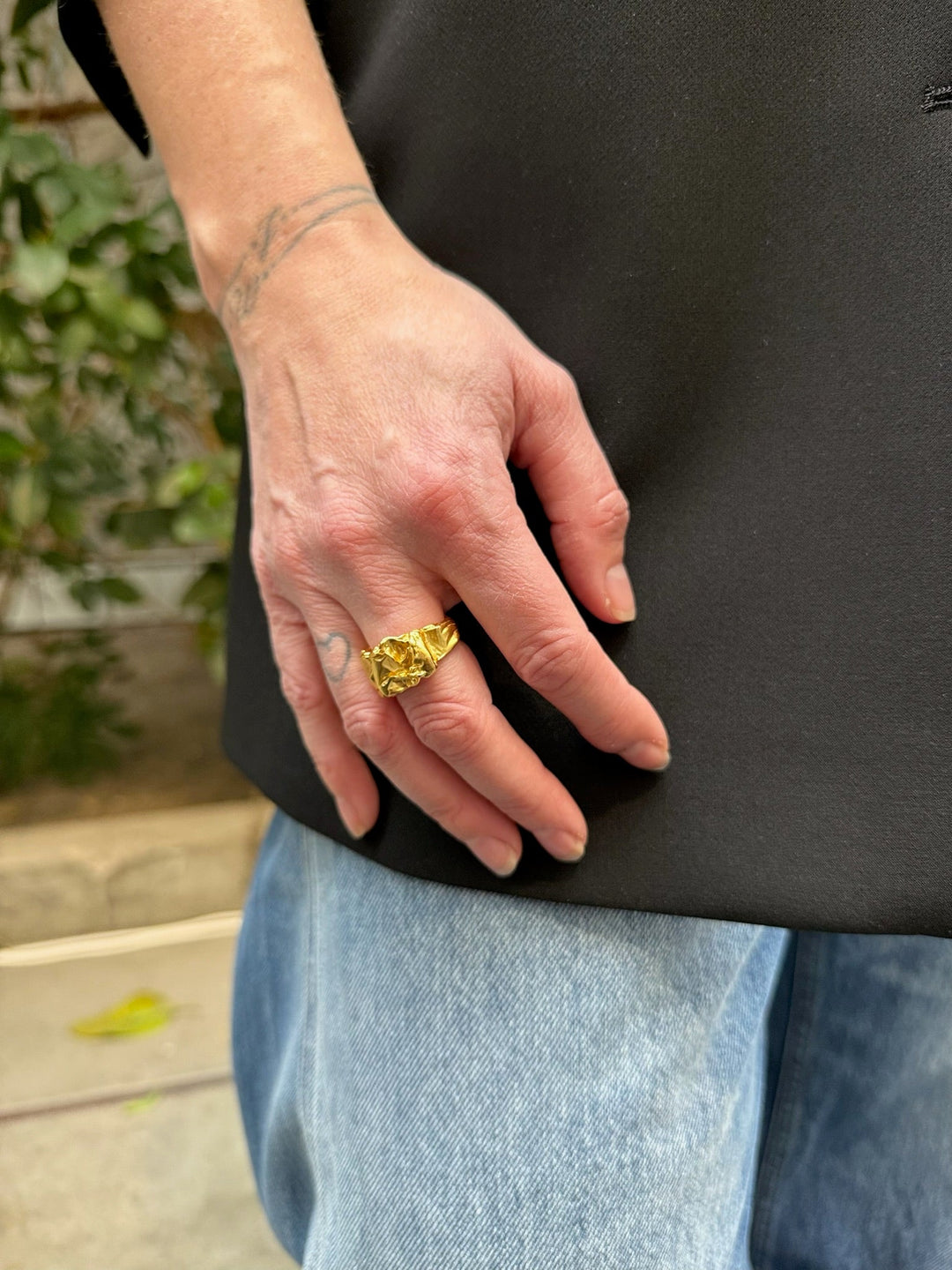Andcopenhagen Jewelry - Ring - 18 karat guldbelagt 925 sterlingsølv - Arlinda