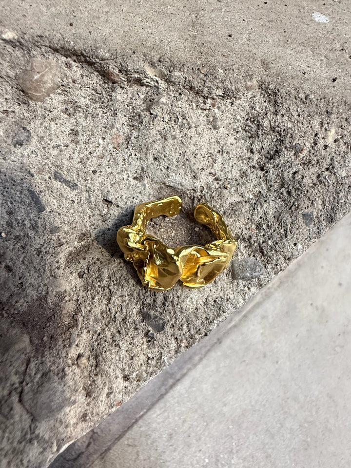 Andcopenhagen Jewelry - Ring - 18 karat guldbelagt 925 sterlingsølv - Arlinda
