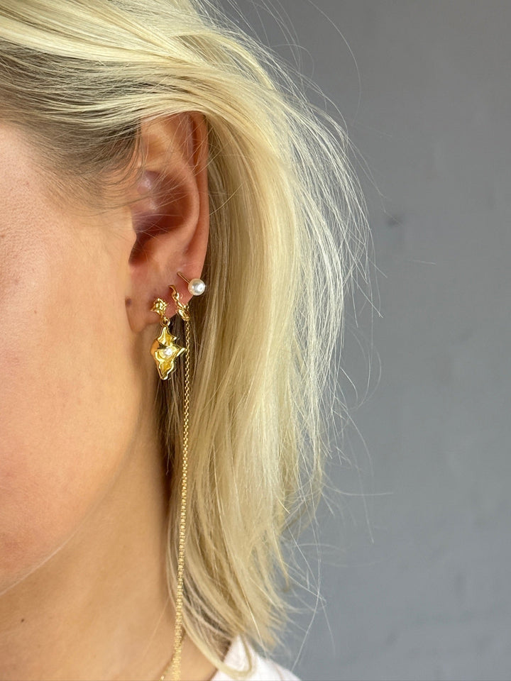 Andcopenhagen Jewelry - Øreringe - 18 karat guldbelagt 925 sterlingsølv - Marian