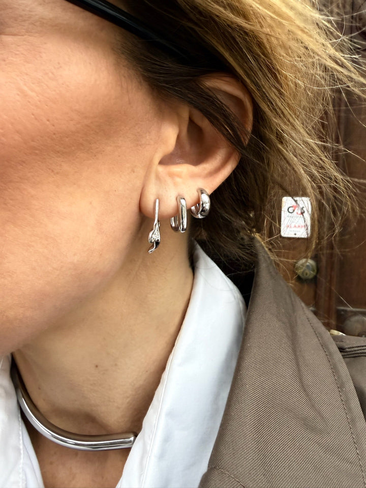 Andcopenhagen Jewelry - Øreringe Hoops - 925 sterlingsølv - Hanna