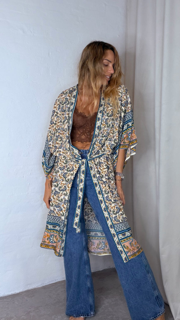 Andcopenhagen Studio - Kimono - Blå - Kimmy