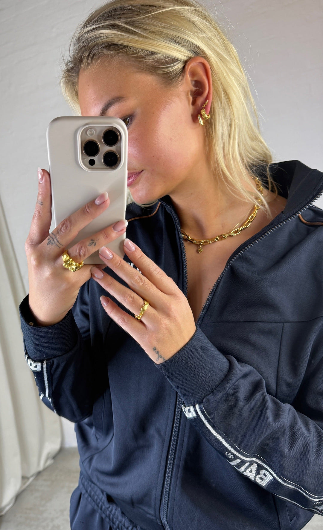 Andcopenhagen Jewelry - Øreringe hopps - 18 karat Guldbelagt 925 sterlingsølv - Hanna