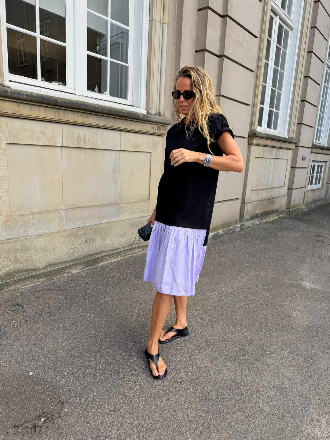 Sassy Copenhagen - Lang kjole - Lilla - Vilma