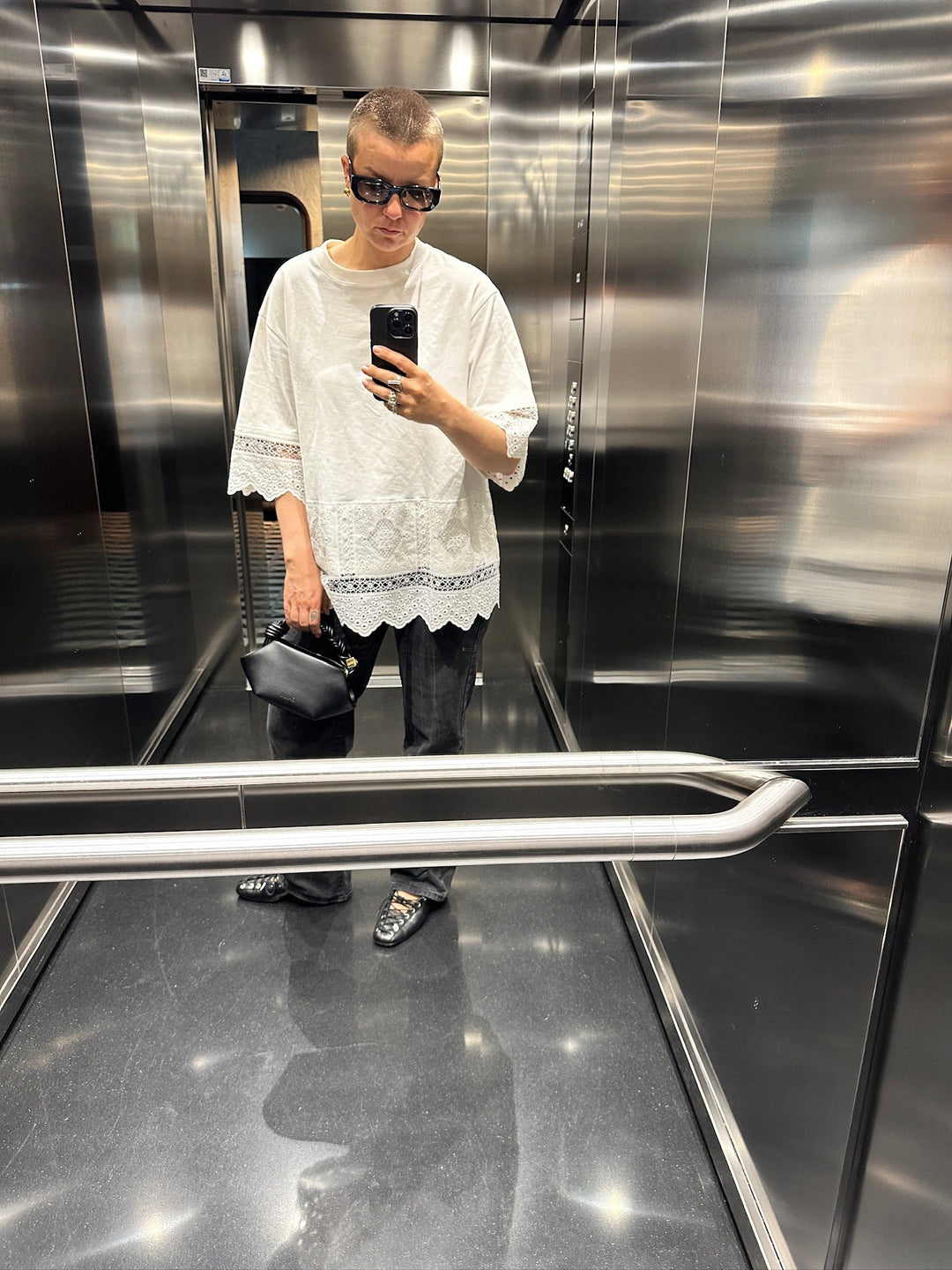 Sassy Copenhagen - T-shirt - Hvid Blonde - Liva