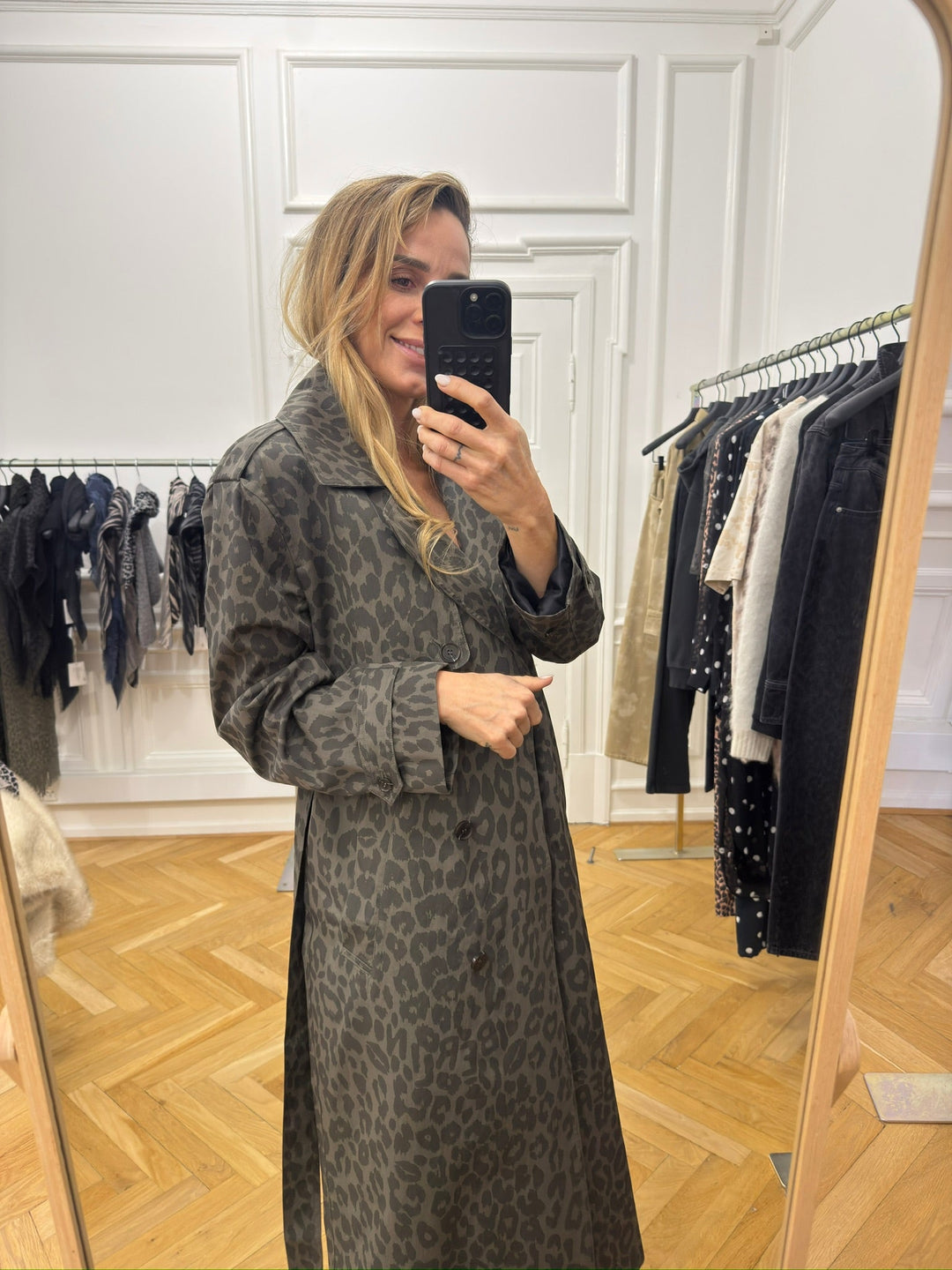 Lala Berlin - Trenchcoat - Moss Leo - Lala Trench Coat 1, billede 2