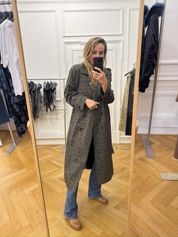 Lala Berlin - Trenchcoat - Moss Leo - Lala Trench Coat 1, billede 4