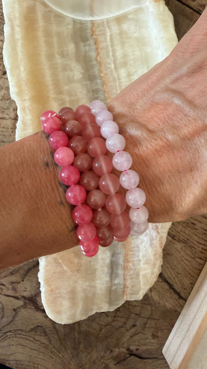 Andcopenhagen Jewelry - Armbånd - Rhodocrosit- Tora