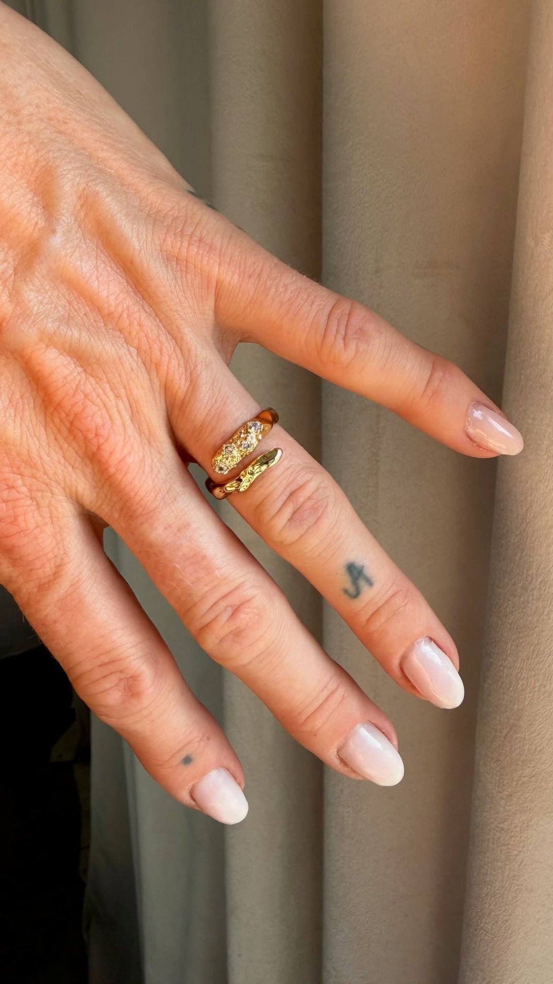 Andcopenhagen Jewelry - Ring - 18 karat guldbelagt messing  -  Maryanne