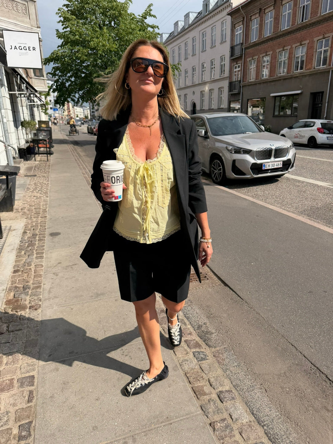 Sassy Copenhagen - Blondetop - Gul - Nadine