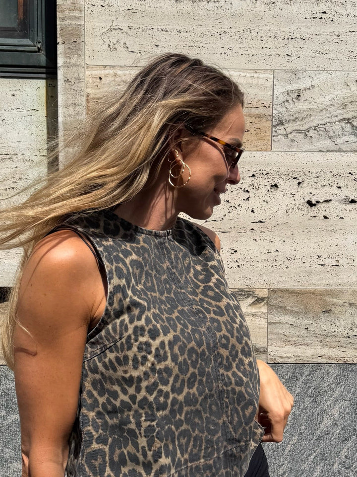 Mbym - Top - Leopard Mist - Rihne-M