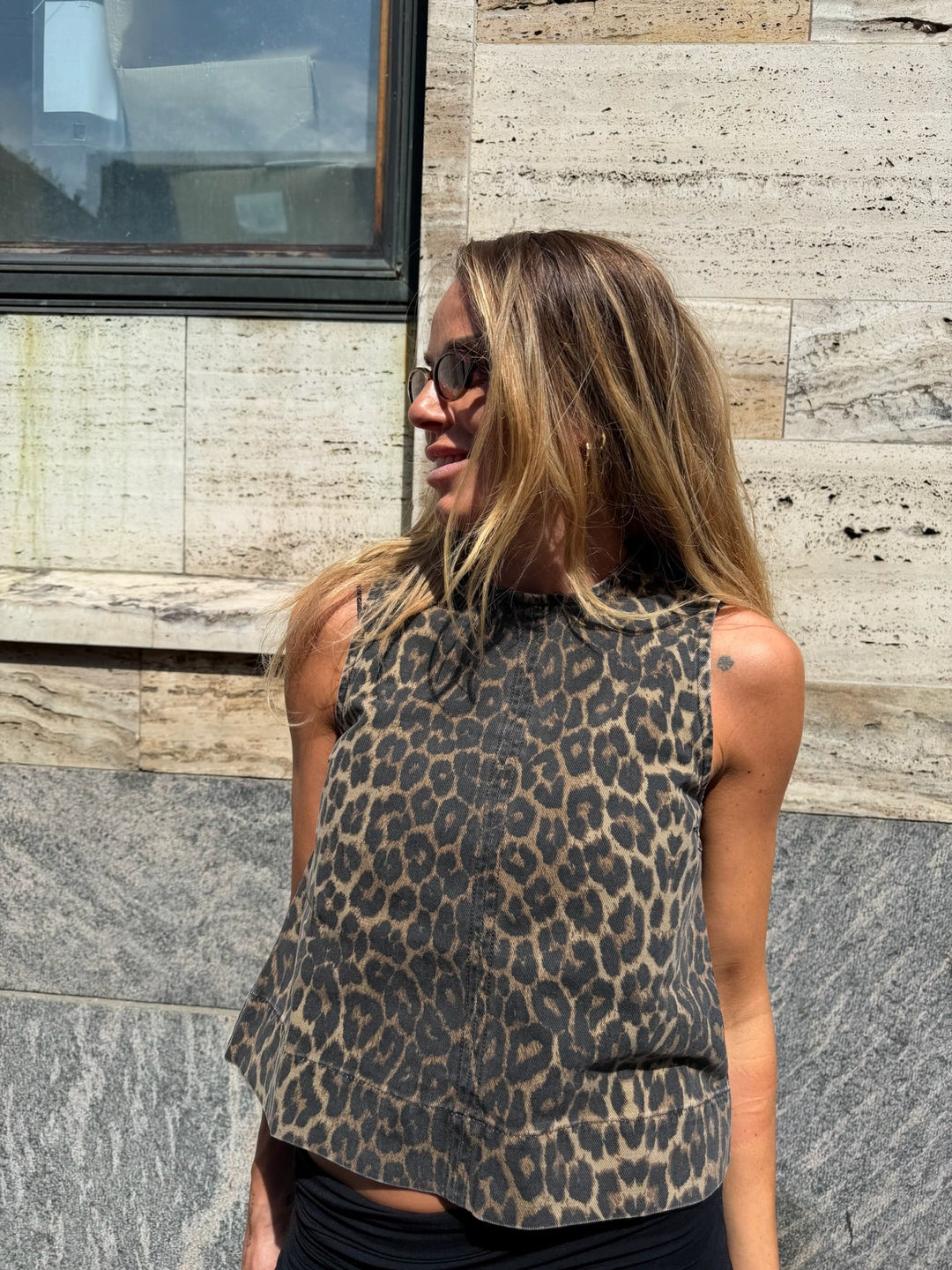 Mbym - Top - Leopard Mist - Rihne-M