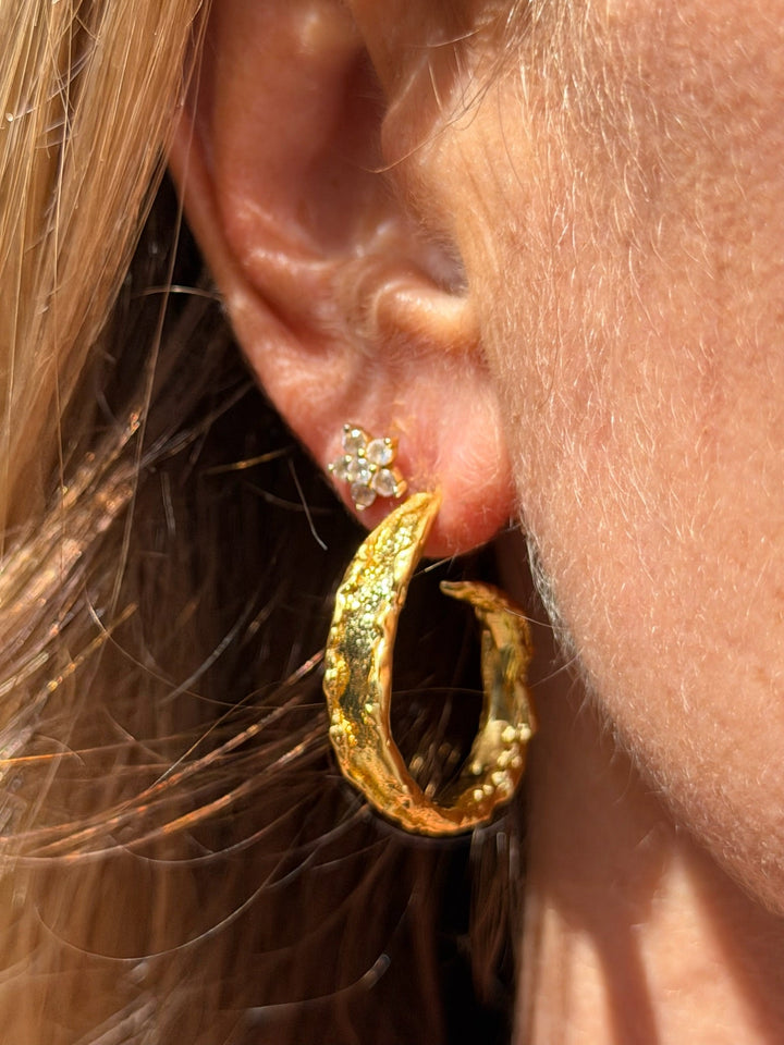 Andcopenhagen Jewelry - Øreringe - 18 karat Guldbelagt messing - Carmen