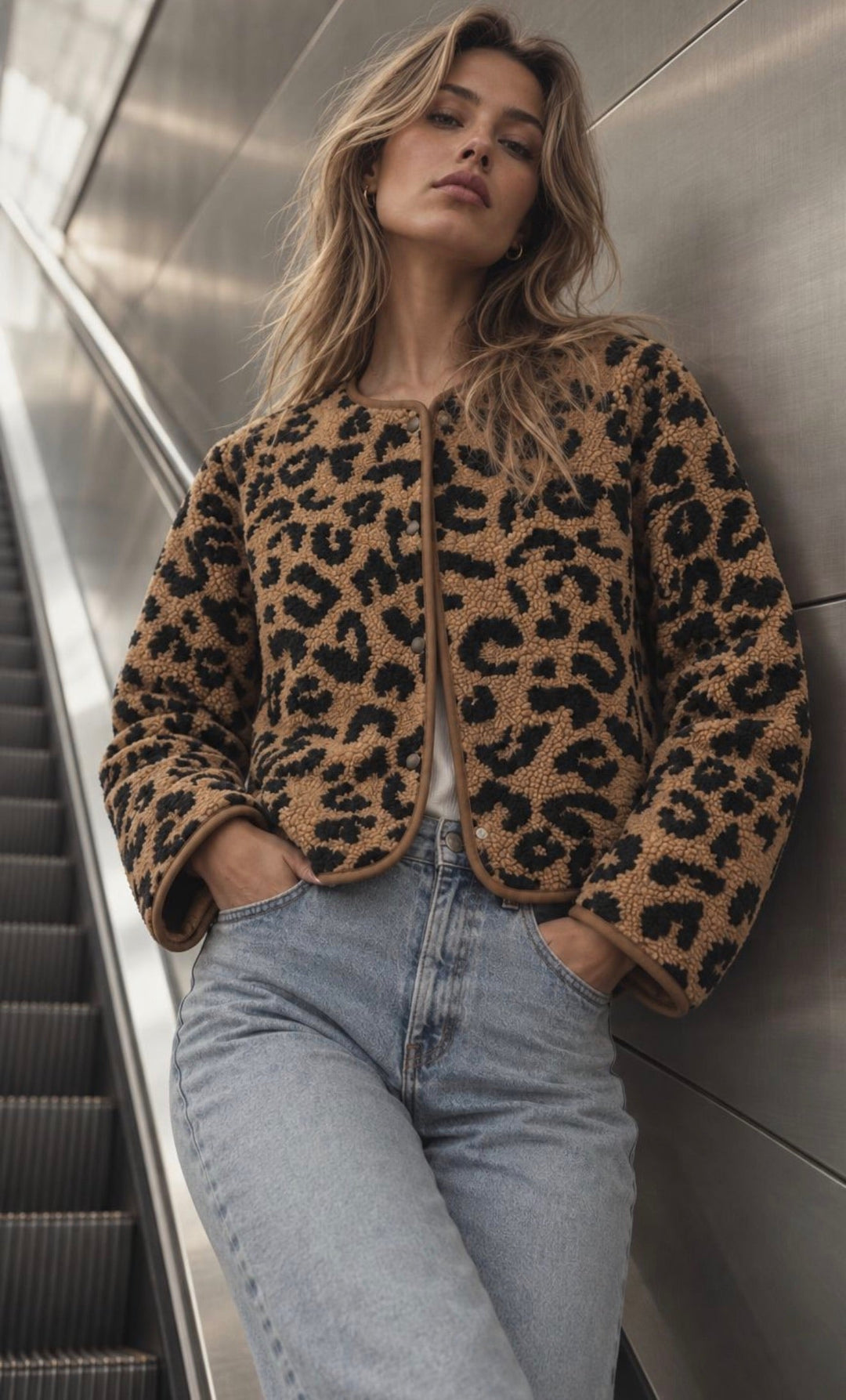 Sassy Copenhagen - Jakke - Brown Leo - Melvina