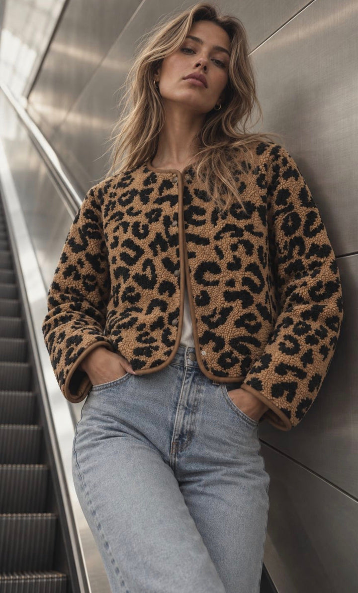 Sassy Copenhagen - Jakke - Brown Leo - Melvina