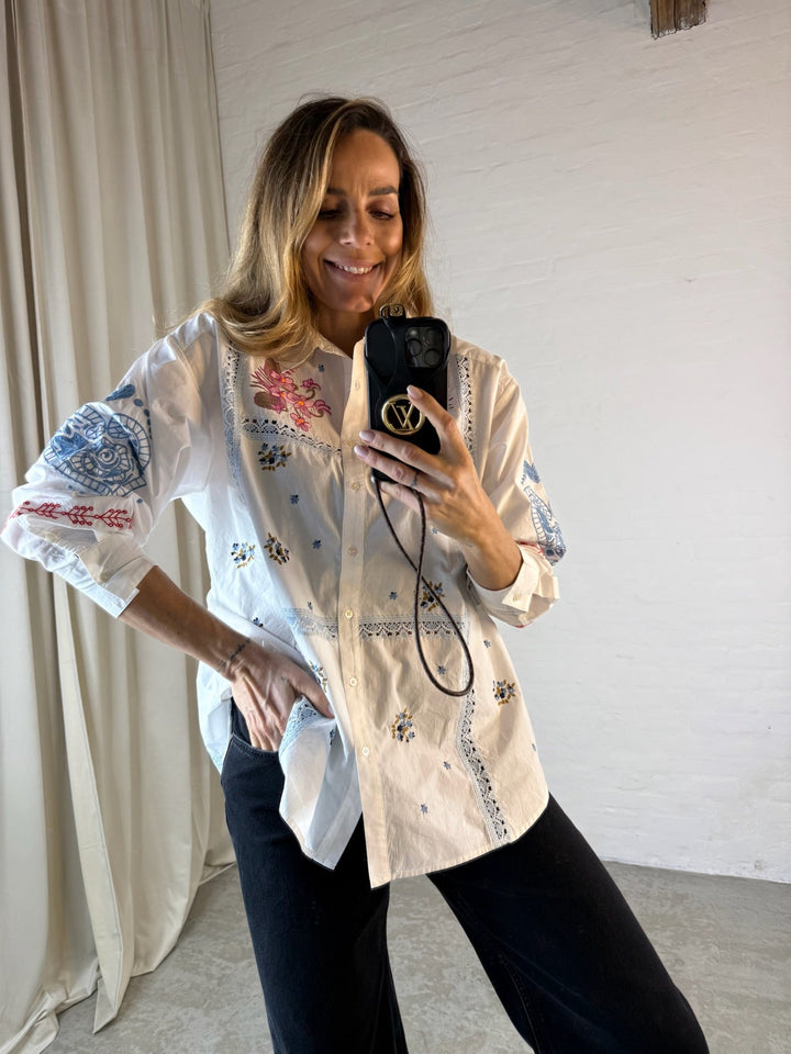 Sissel Edelbo - Skjorte - Snow White - Camma