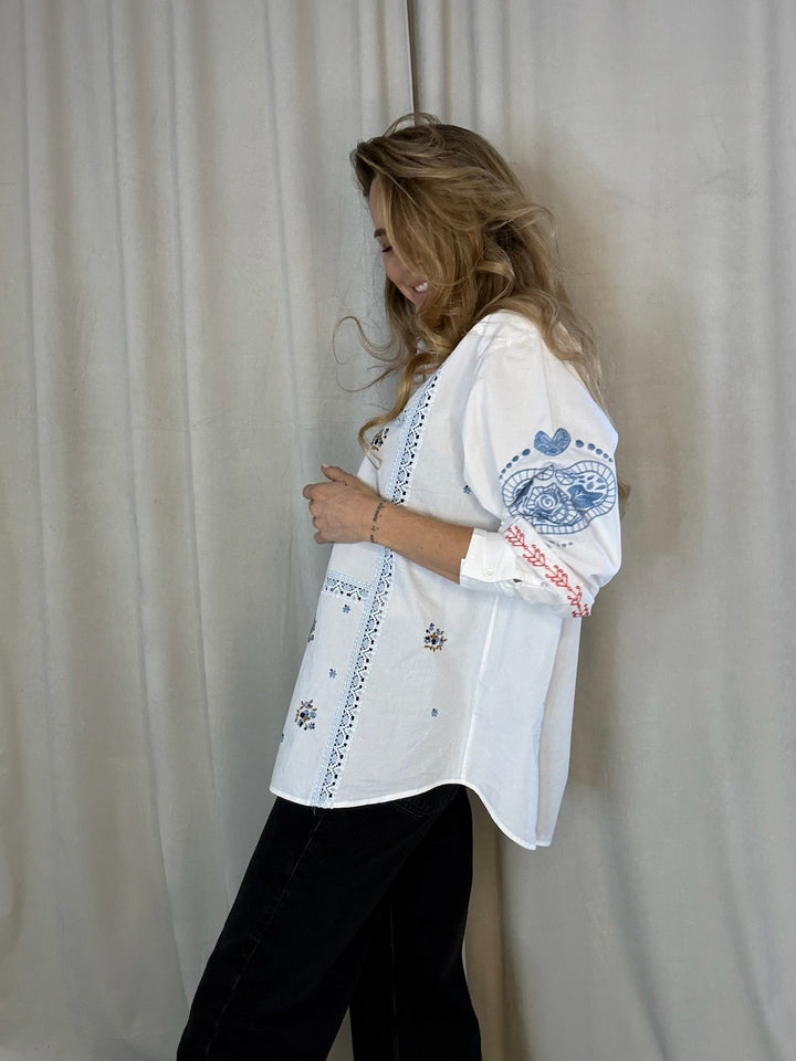 Sissel Edelbo - Skjorte - Snow White - Camma