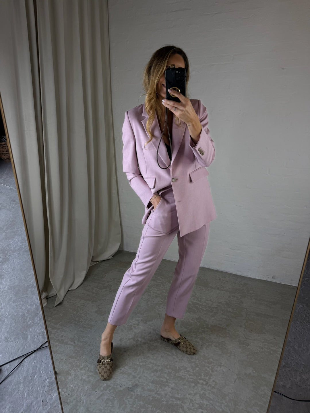 Selected Femme - Blazer - Bleached Mauve - Rita
