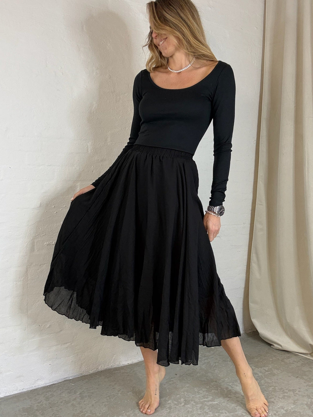 Sassy Copenhagen - Nederdel - Sort - Lærke