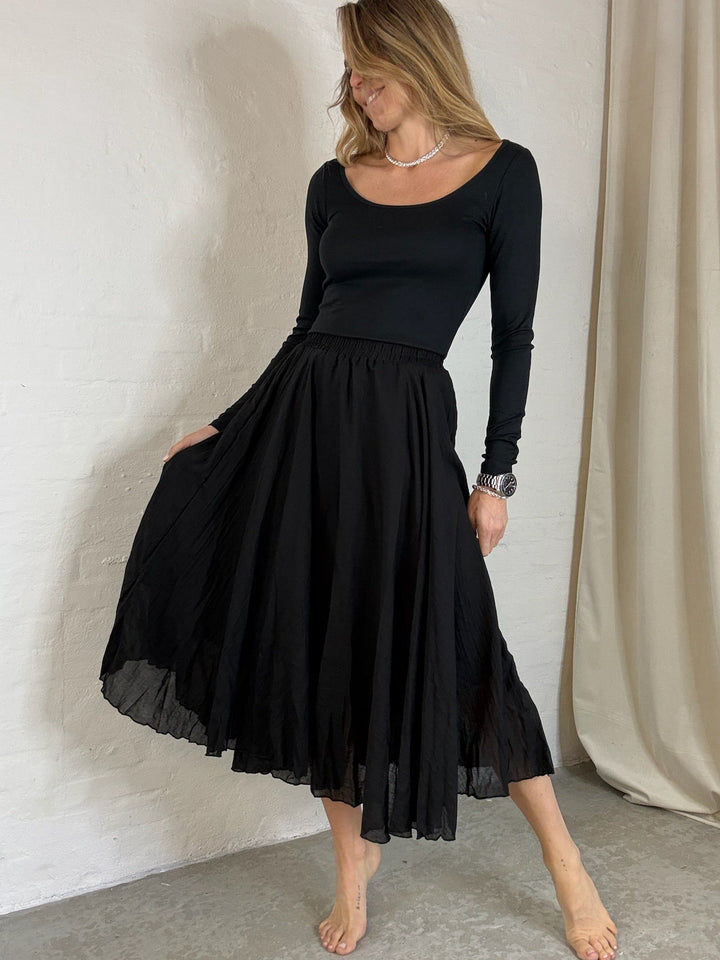 Sassy Copenhagen - Nederdel - Sort - Lærke