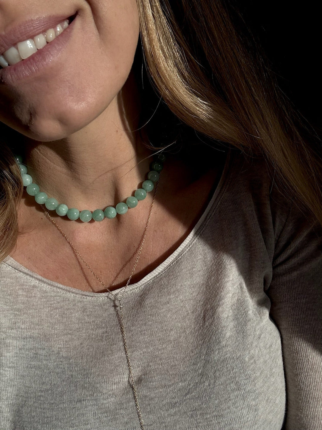 Andcopenhagen  - Halskæde - 925 sterlingsølv - Perle & Spike - Eleonora