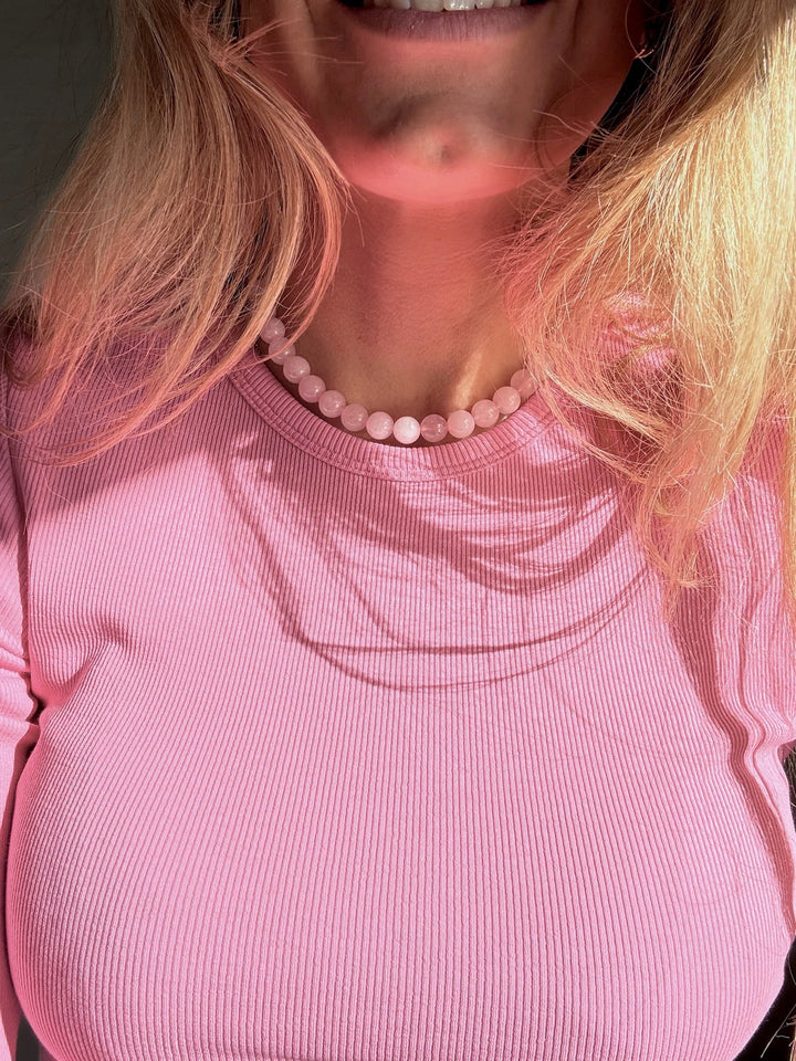Andcopenhagen - Halskæde - Rosa Kvarts - Mindi