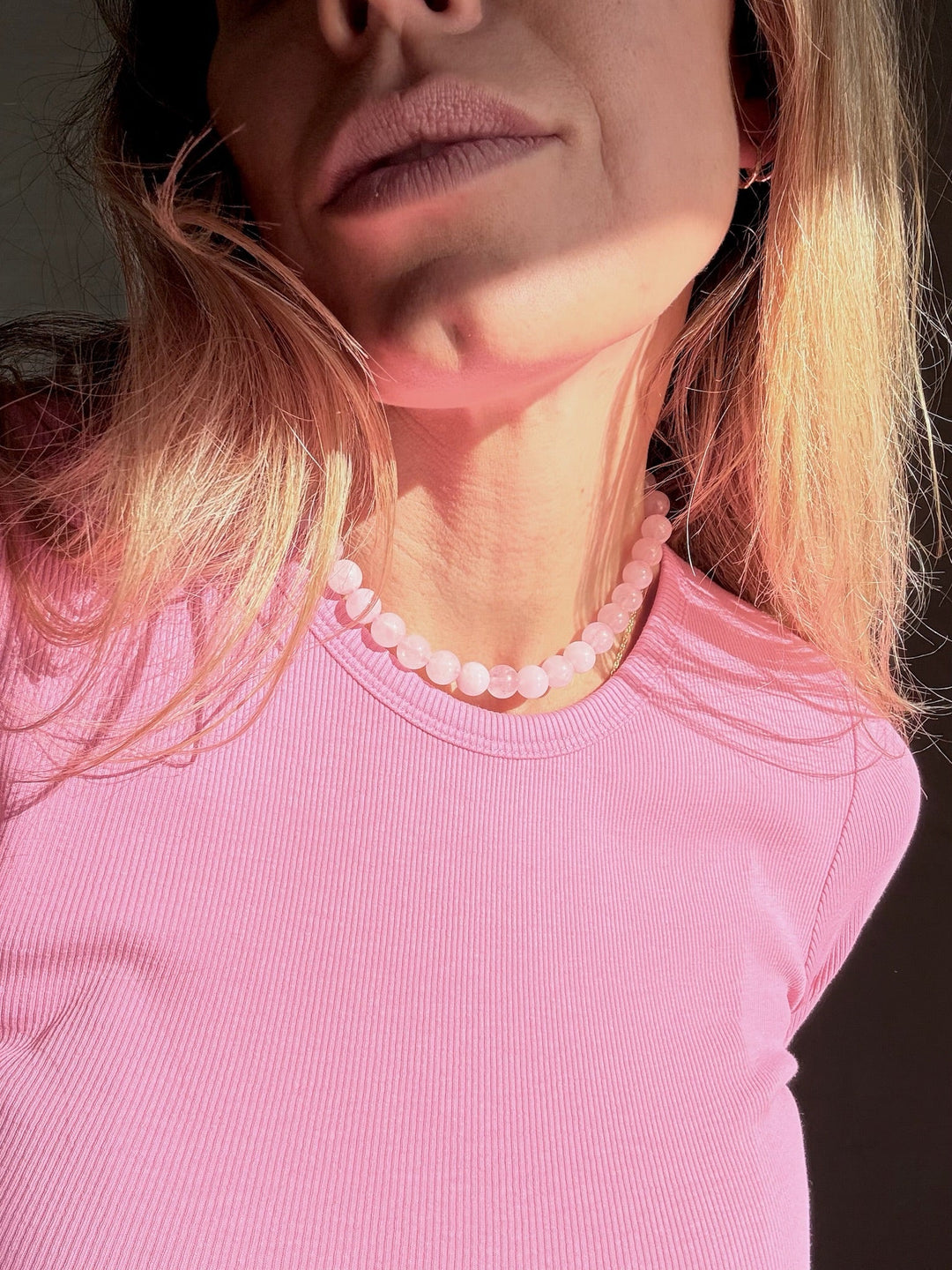 Andcopenhagen - Halskæde - Rosa Kvarts - Mindi