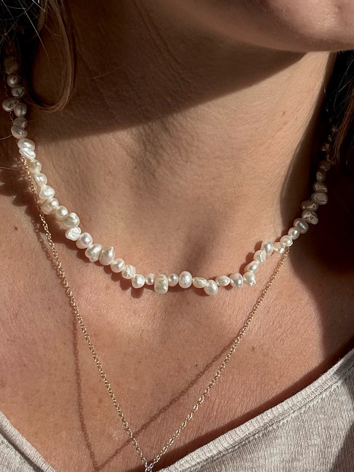 Andcopenhagen - Halskæde - Ferskvandsperler - Aura