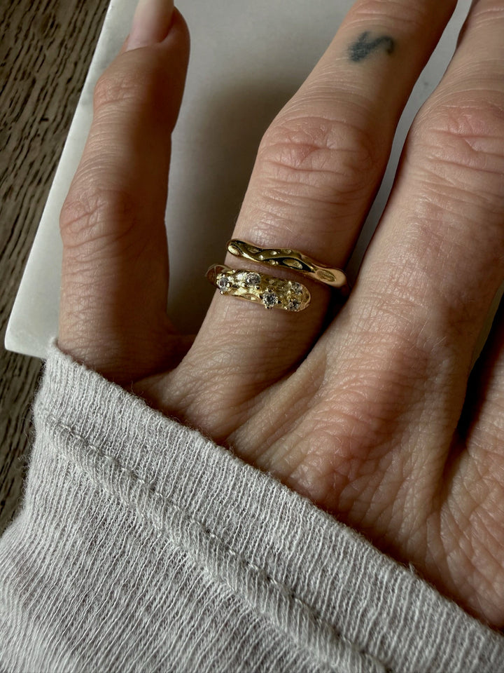 Andcopenhagen Jewelry - Ring - 18 karat guldbelagt messing  -  Maryanne