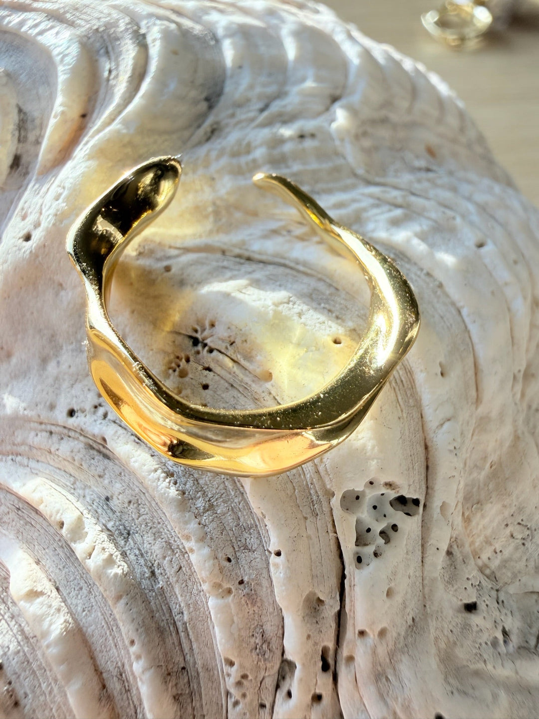 Andcopenhagen - Ring - 18 karat guldbelagt 925 sterlingsølv - Vilja