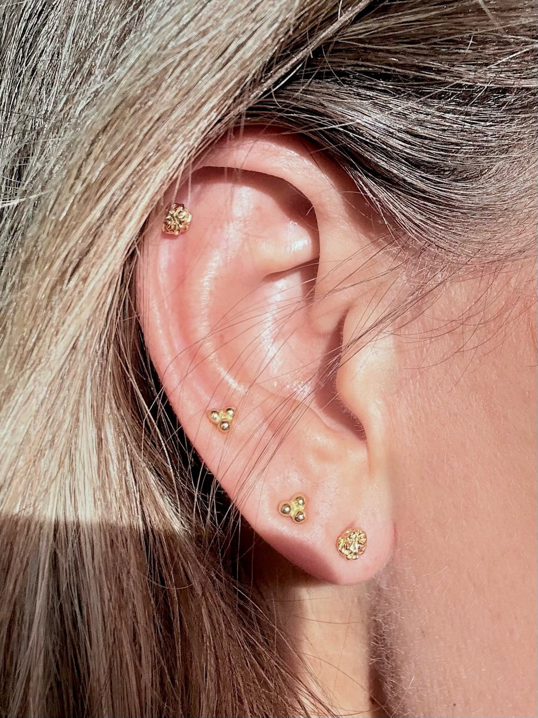 Andcopenhagen - Øreringe studs - 18 karat forgyldt - Anna