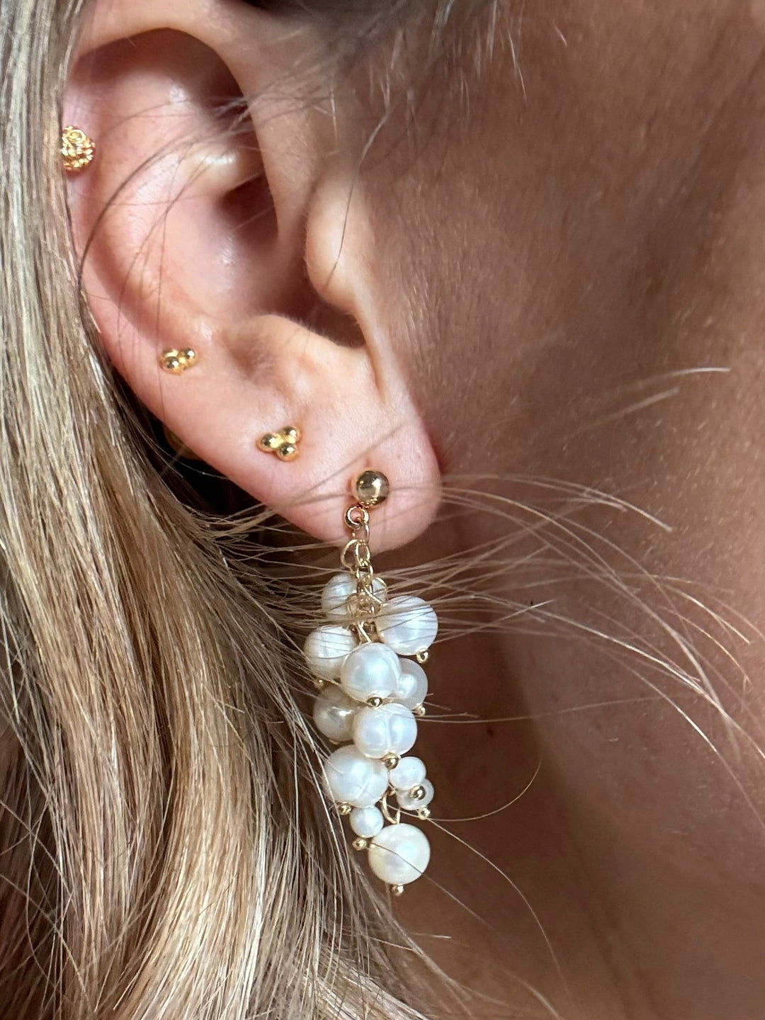 Andcopenhagen - Øreringe - Ferskvandsperler - Polly