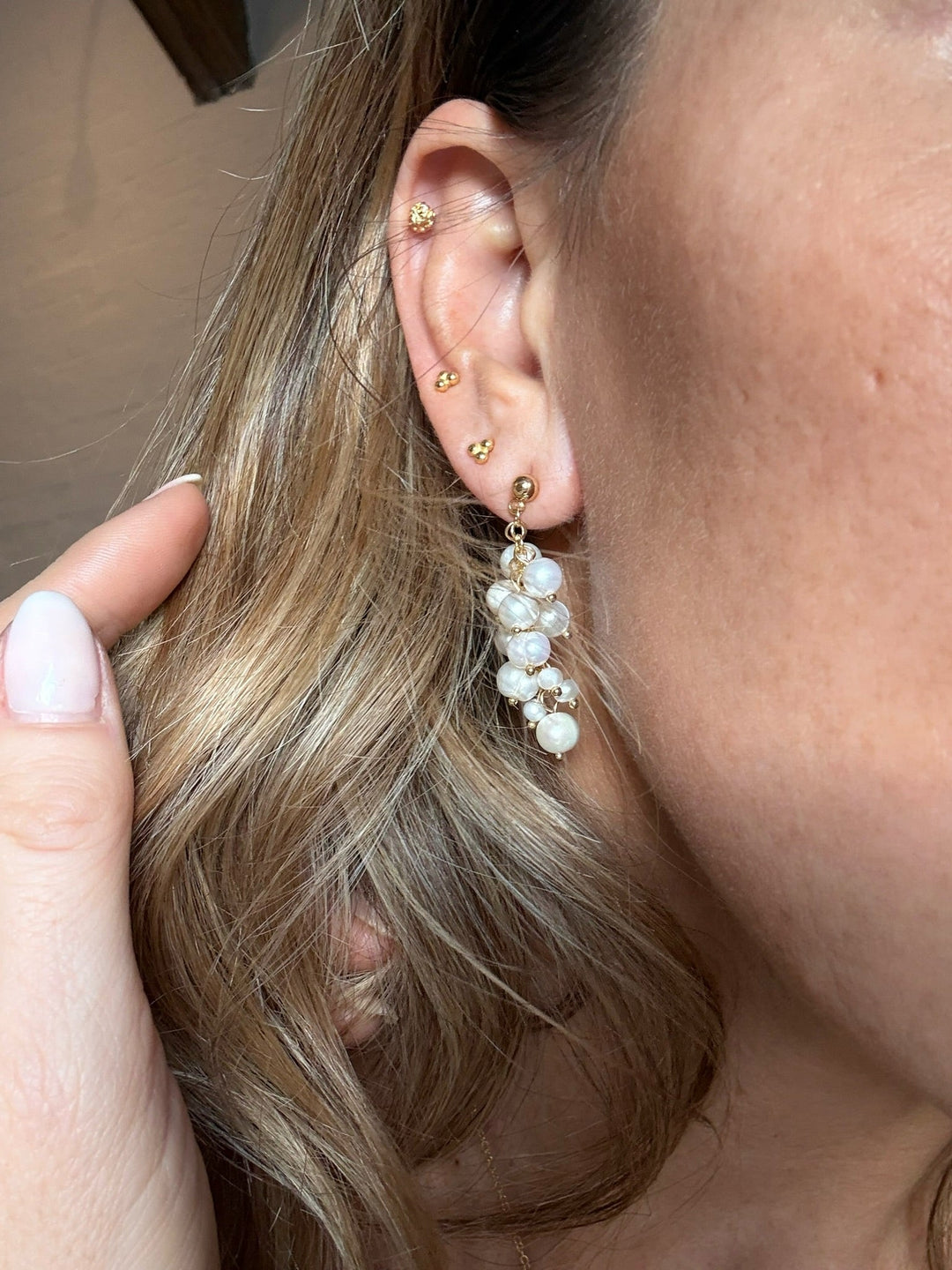 Andcopenhagen Jewelry - Øreringe - Ferskvandsperler - Polly